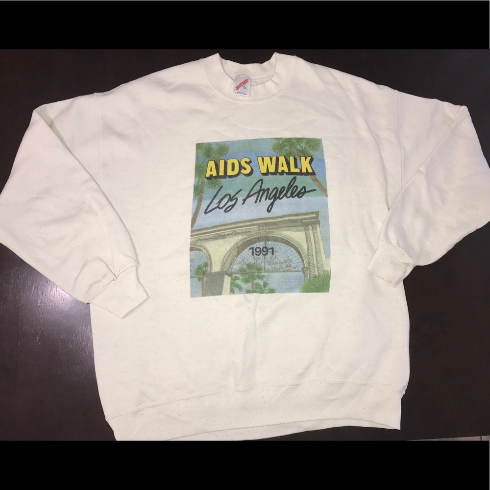 Vintage Aids Walk 1991 Crewneck